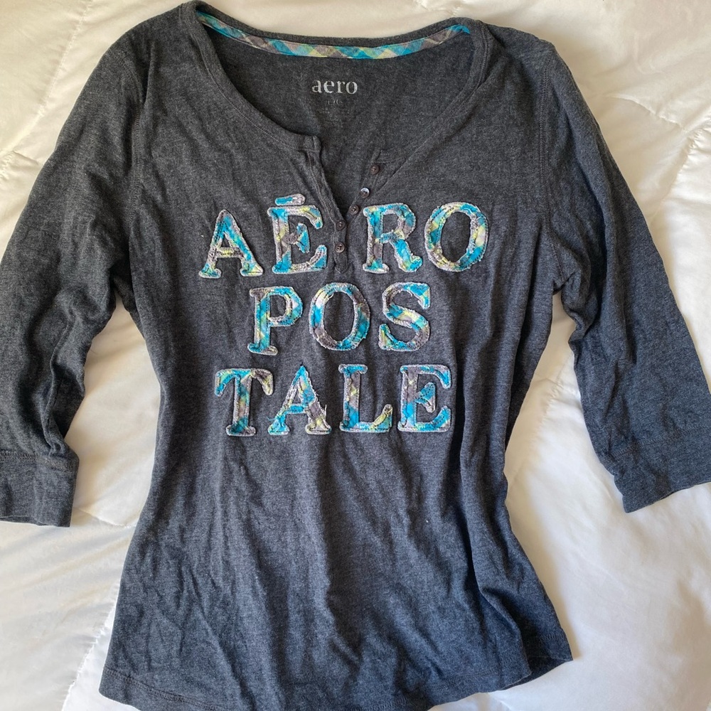 Y2K Aeropostale Henley